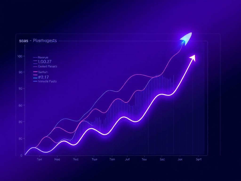Revenue growth chart example